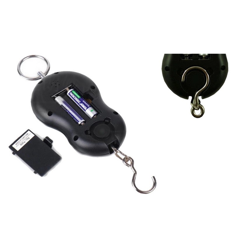 Gourd-shaped express scale portable electronic scale portable mini luggage scale 50kg hook electric