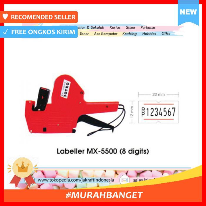 

Pengikat & Perekat - Alat Pasang Cetak Harga Dispenser Label Joyko Price Labeller Mx5500M