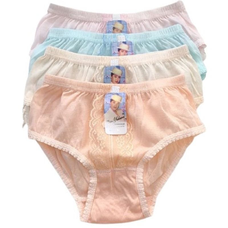 PROMO 1 LUSIN Celana Dalam CD Sempak Daleman Wanita Sexy Remaja dan Dewasa Polos Renda Lusinan Murah