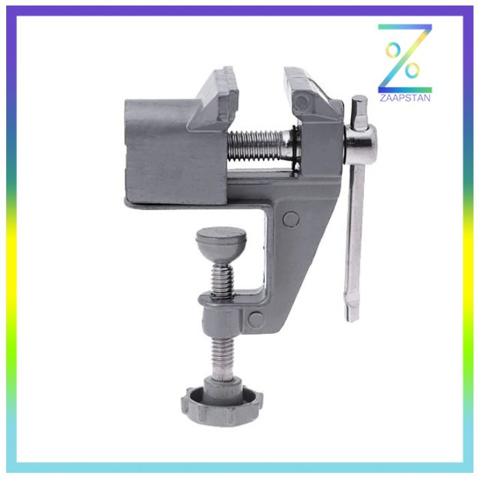 YTC Vise Clamp Capit Meja Alat Penjepit Kayu - 12E8F3 - Silver