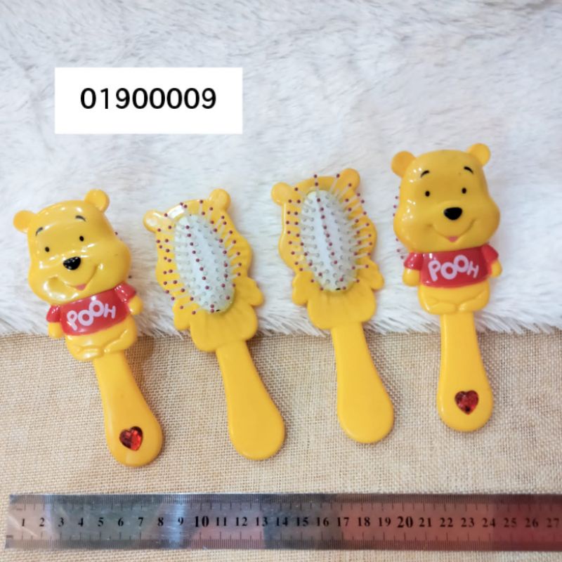 SISIR ANAK PEREMPUAN/SISIR KARAKTER/SISIR GAMBAR POOH/SISIR ANAK LUCU