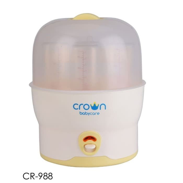 CROWN CR-988 6 BOTTLES STEAM STERILIZER - ALAT STERIL BOTOL