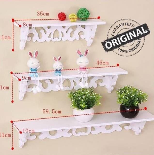 Rak Dinding Vintage 3in1