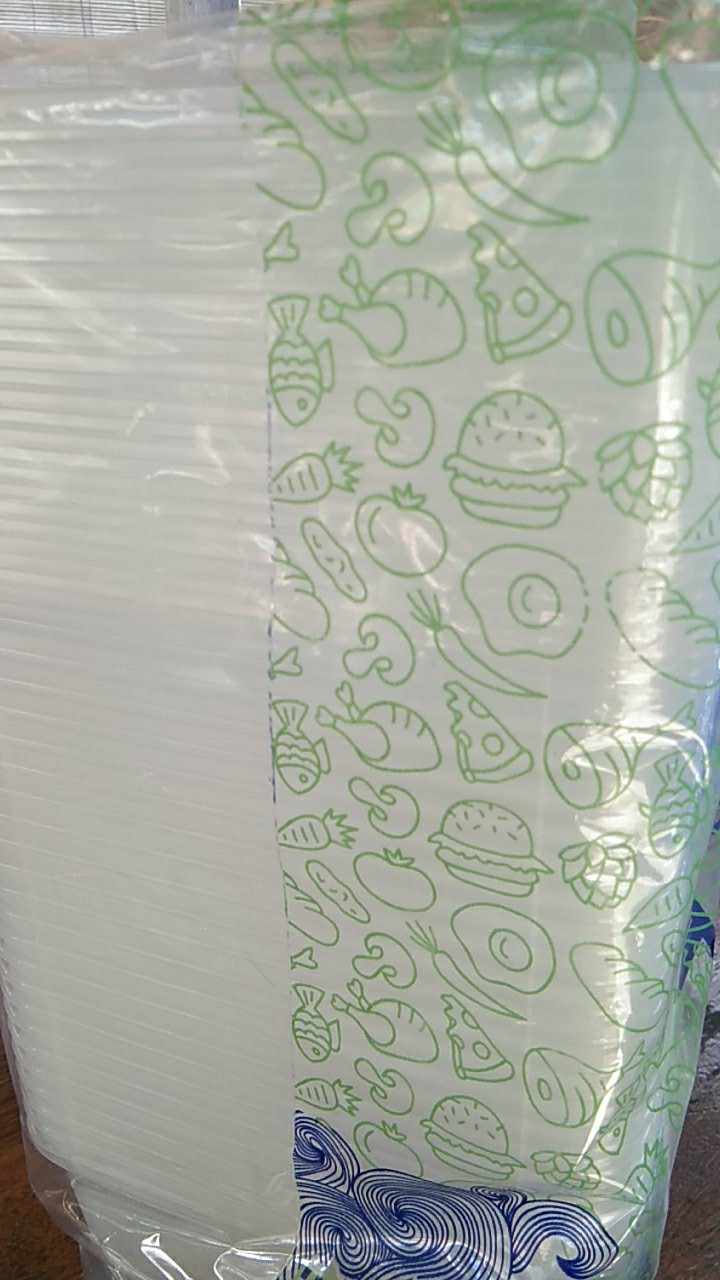 Thinwall Kotak (square) 1500ml/tempat Salad/box Nasi