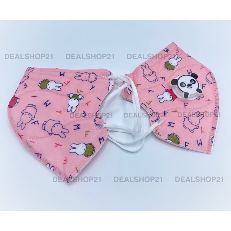 MASKER ANAK KN95 FILTER RESPIRATOR MOTIF KARAKTER LUCU