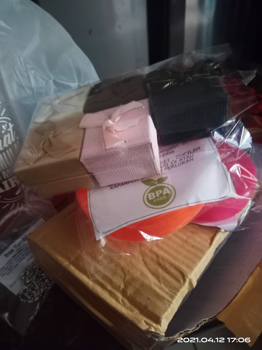 (paket 3pcs) Karet Bioglass 2+, 2s Dan Diamond Shape Uk 10cm