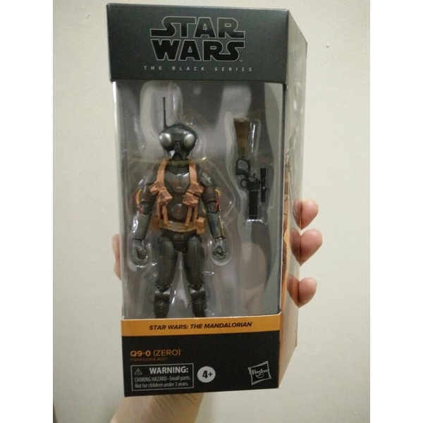 Star Wars The Black Series The Mandalorian Q9-0 Zero Hasbro Original MISB SEGELAN