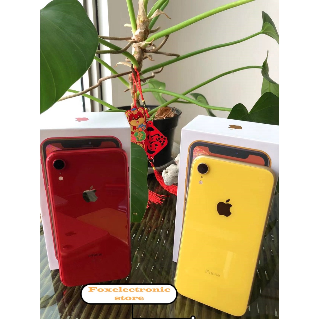 iPhone XR 64GB All Sim Silent Fullset Original Second Mulus100% 3utools All Green (Garansi 1 Tahun)-7