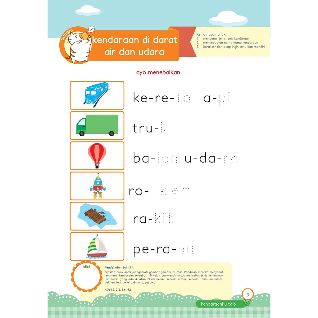 Soal Matematika Tk B Semester 2