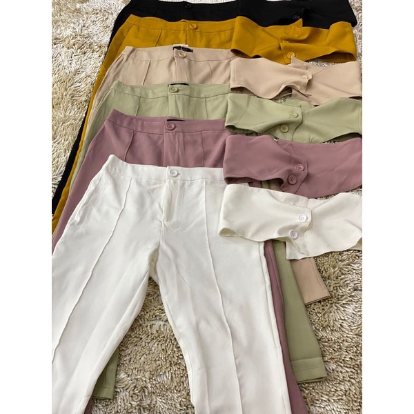 Raisa celana belt vivorie premium