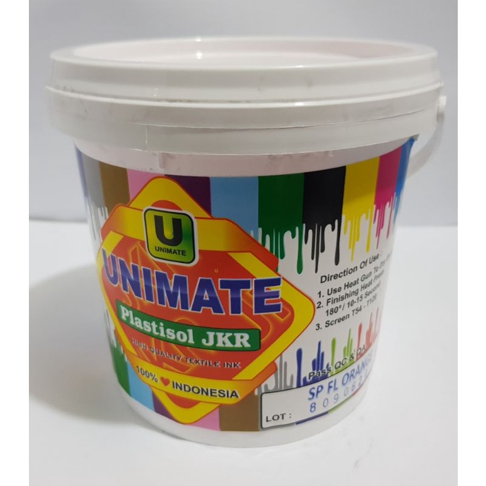 

Plastisol Unimate JKR SP FL Orange@1kg