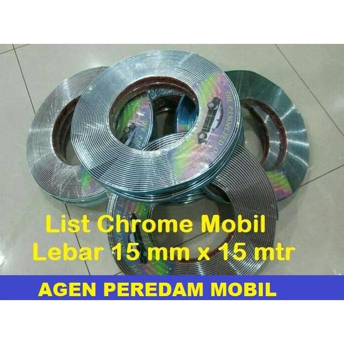 lis crome, list crome, list body mobil, lis body mobil, lis kaca mobil