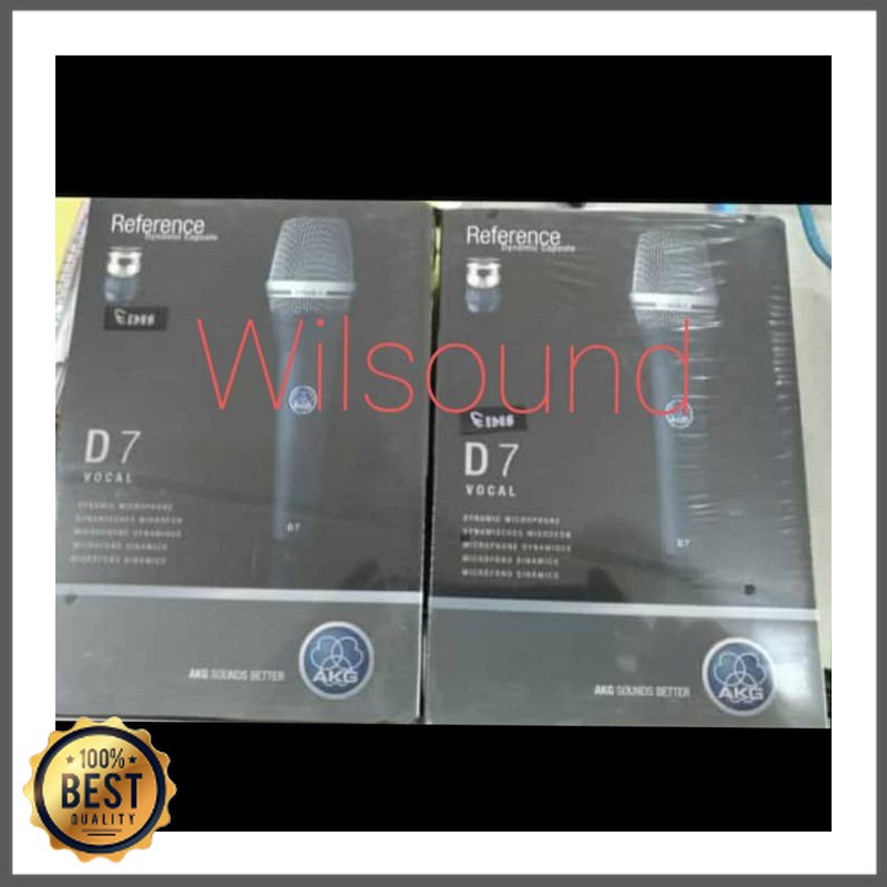 Mishad Shop -  MIC AKG D7 ORIGINAL MIC KABEL AKG D7 ORIGINAL MICROPHONE BY HARMAN GU-5117-2416