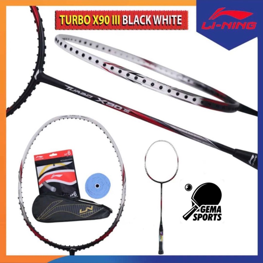 Raket Badminton Lining Turbo X 80 III Original