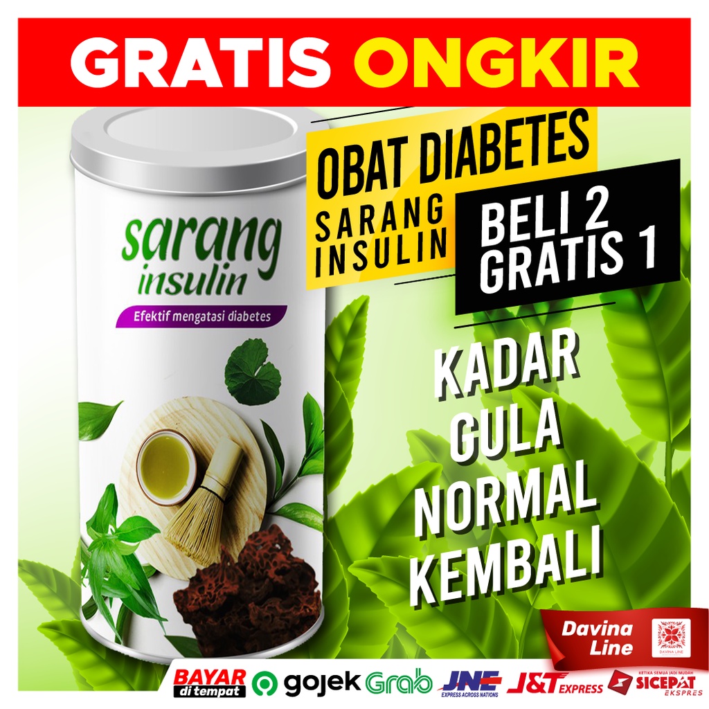 

Teh Insulin Obat Diabetes Paling Ampuh Herbal Gula Darah Kencing Manis