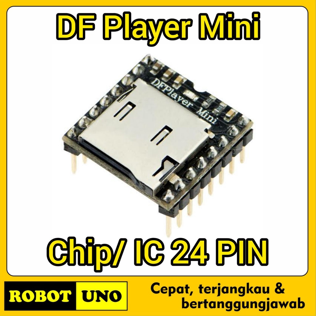 DFPLAYER DF Player Mini MP3 Player Micro SD Df player 16P IC/Chip 24P