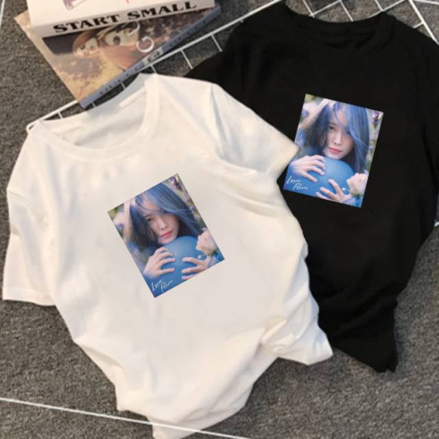 Tshirt IU Lee Ji Eun Love Poem Premium Quality