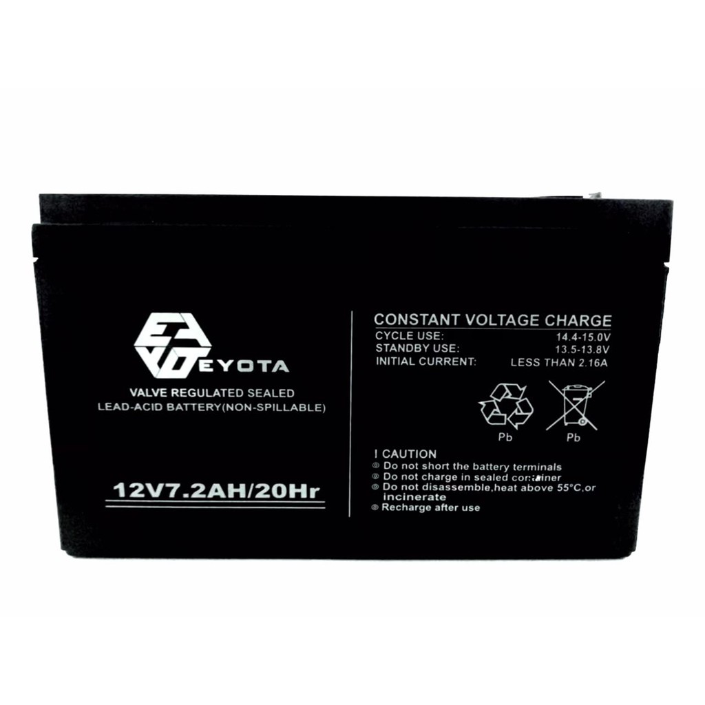 Battery ups eyota 12v 7.2ah 20hr - Baterai accu aki kering universal