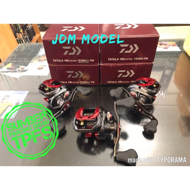 Daiwa Tatula HD CUSTOM JDM 153SHL Left Handle