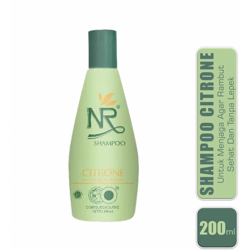 NR shampoo citrone 200 ml ( shampoo rambut normal &amp; tampak kusam )