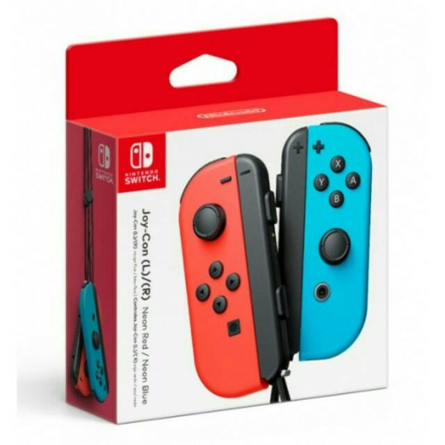 Switch Joy Con Controller L/R ( Neon Red )
