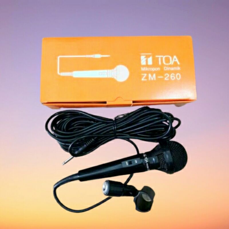 Mic TOA ZM 260/Microphone TOA ZM-260/Profesional Dynamic Microphone TOA ZM-260