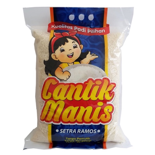 

BERAS CANTIK MANIS SENTRA RAMOS 5 KG