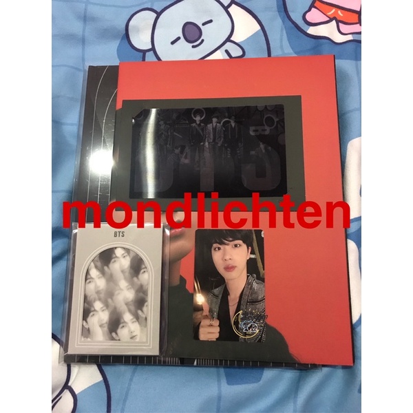 BTS MOTS ON:E MAP OF THE SOUL ON:E CONCEPT PHOTOBOOK ROUTE VERSION PC JIN