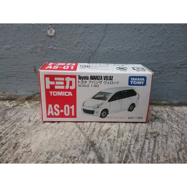 tomica as-01 avanza veloz (white)