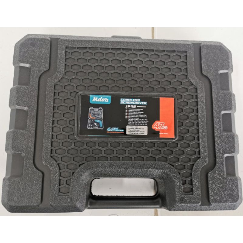 Obeng Elektrik MDON JP42 Cordless Screwdriver Cas Bor Tangan Mdon Jp42