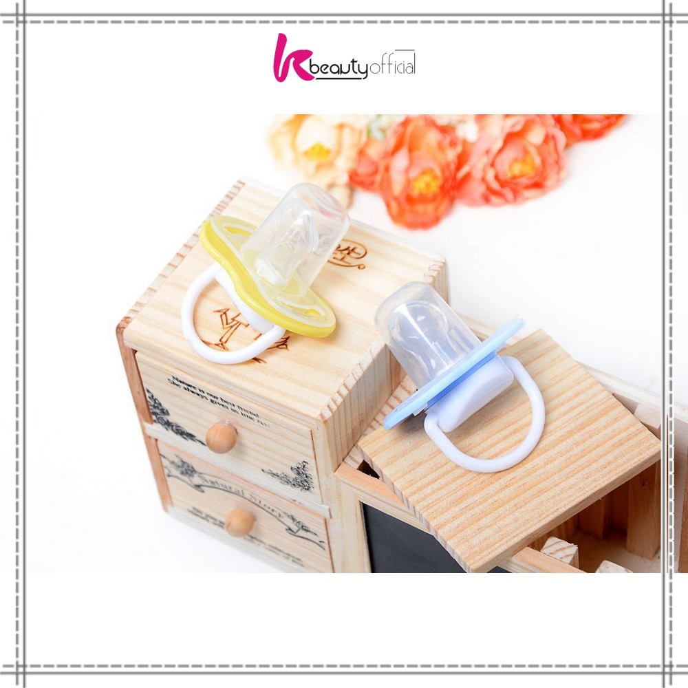 KB-C46 Empeng Bayi | Dot Bayi Bulat / Datar | Baby Pacifier / Soother | Kompeng Bayi Food Grade-6