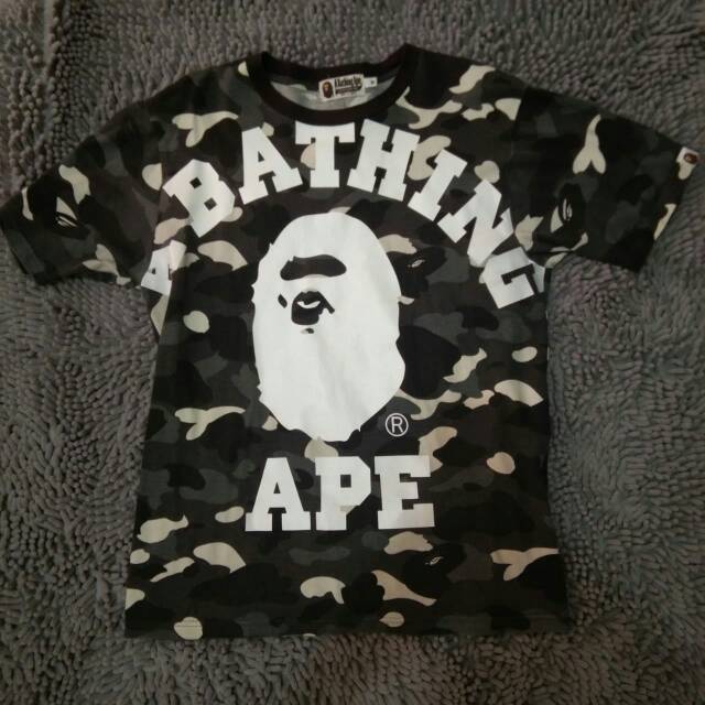 BAPE big head GITD tee