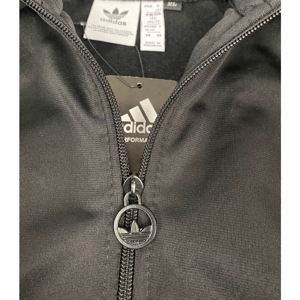 Jaket tracktop adidas strip army