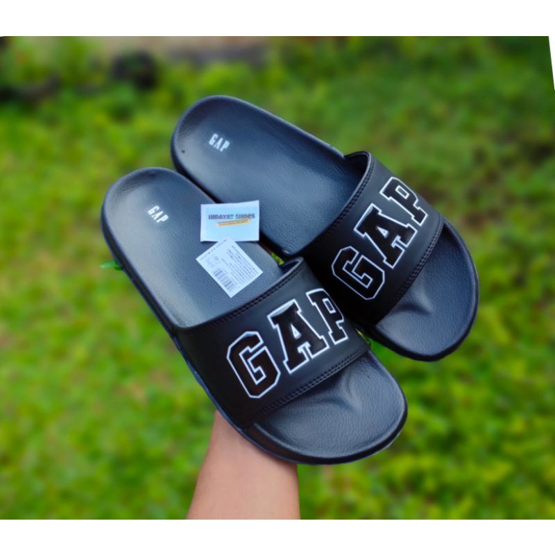 SANDAL SLIDE JORDAN //SANDAL SLOP JORDAN FREE BOX+PAPERBAG//SANDAL SLIDE PRIA JORDAN // SENDAL SLOP PRIA JORDAN-GAP!!