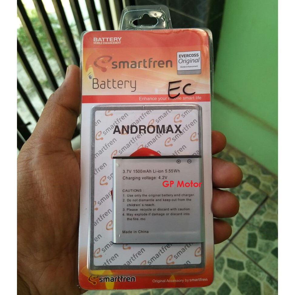 Baterai Batre Andromax EC 4G LTE Double Power Smartfren Original