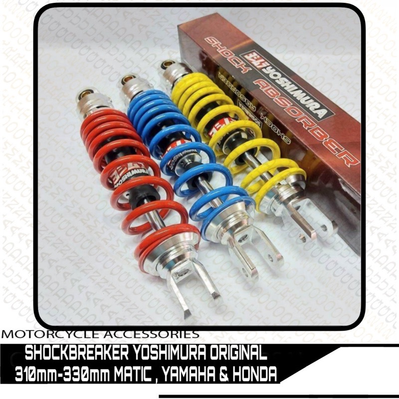 Shockbreaker Yoshimura Yosimura Model Z-Series Ukuran 310mm 330mm Motor Matic,Honda,Yamaha, Shock Ma