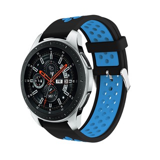 Strap Silikon Dua Warna Untuk Samsung Galaxy Watch 46