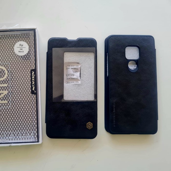 HUAWEI MATE 20 Nillkin Qin Leather Case Book BLACK Original Nillkin