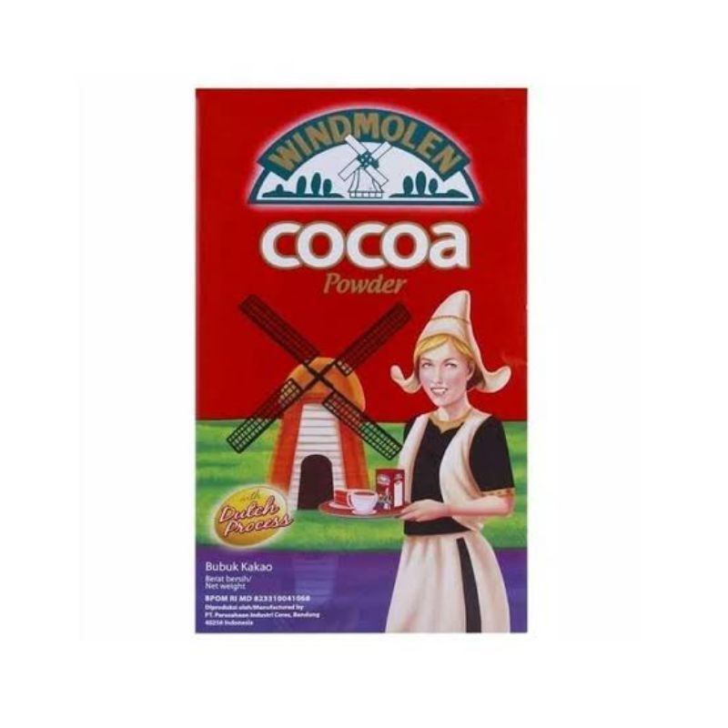 Windmolen Cocoa Powder 45gr, 80gr, 165gr