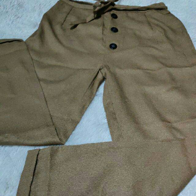 CELANA BAGGY BUTTON // CELANA WANITA TERKECE