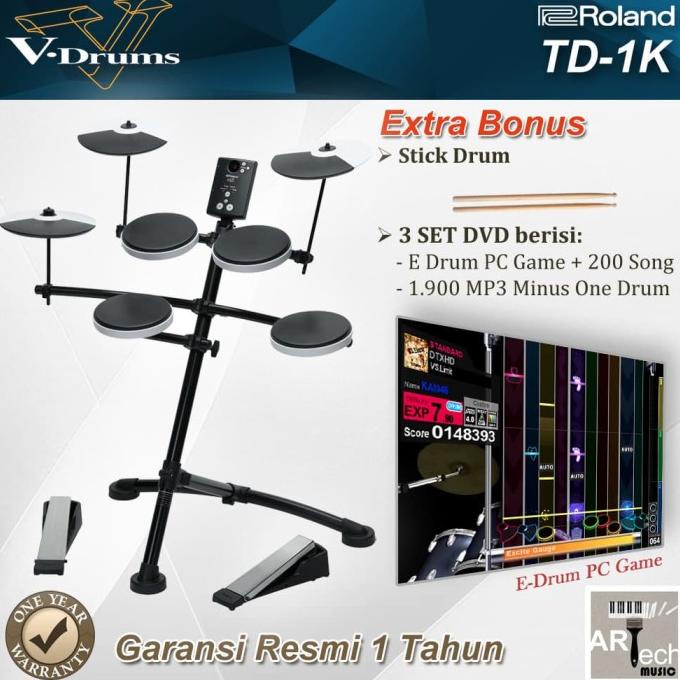 Drum Elektrik Roland Td1K / Td 1K / Td1 K Vdrums
