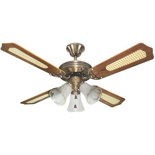 Kipas Angin Gantung Plafon Uchida CF 125 Ceiling Fan 3 lampu