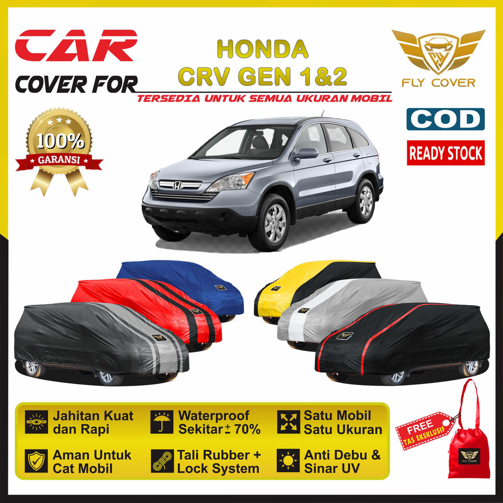 Jual Cover Mobil CRV GEN 1 GEN 2 / Sarung Mobil Honda CRV 2002 2003