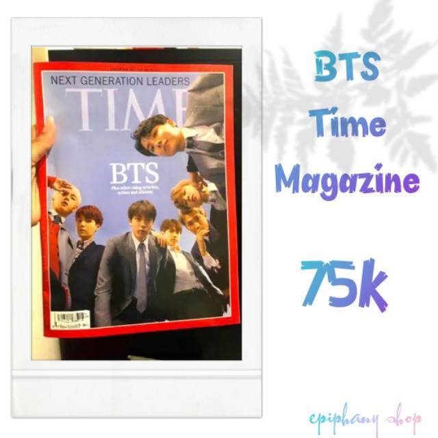 BTS Time Magazines / MAJALAH BTS