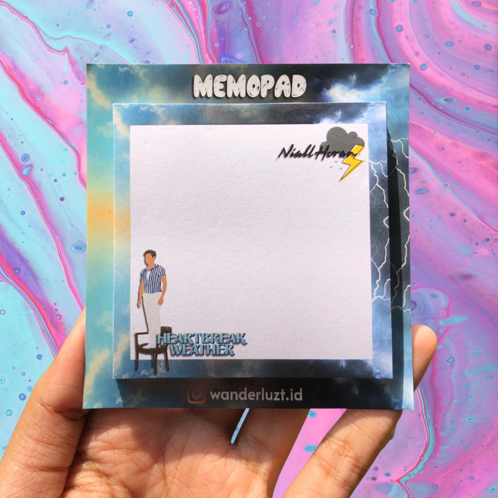 

Niall Horan Premium Memopad