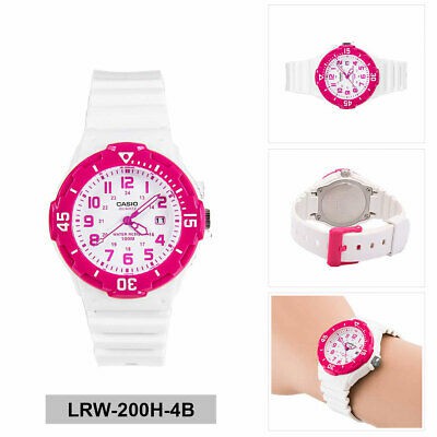 Casio Original LRW-200H (Jam Tangan Unisex - karet - Analog)