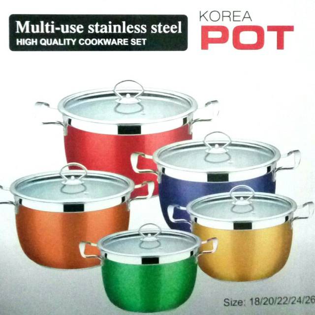 Panci set raimbau Korea pot