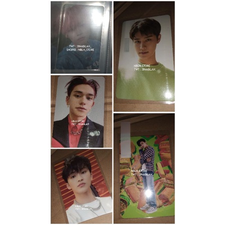 PC MARK SELCA DECO STICKER, CHENLE HELLO, LUCAS ARRIVAL, TAEIL YZY SUMMER VOCATION, JAEMIN AR CLIP