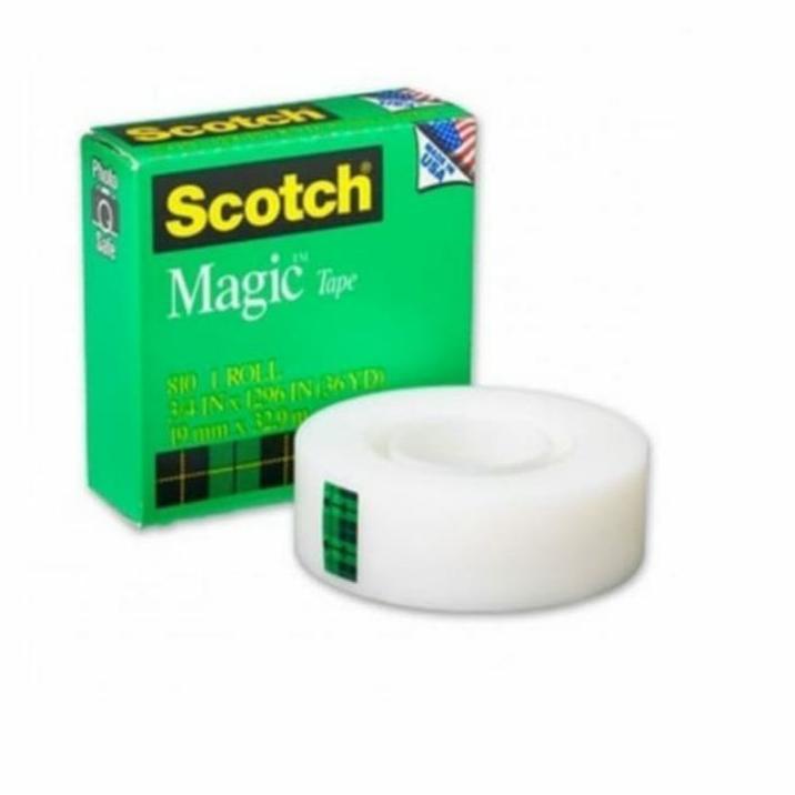 

3M scotch magic tape 3/4 x 36y 810 .,