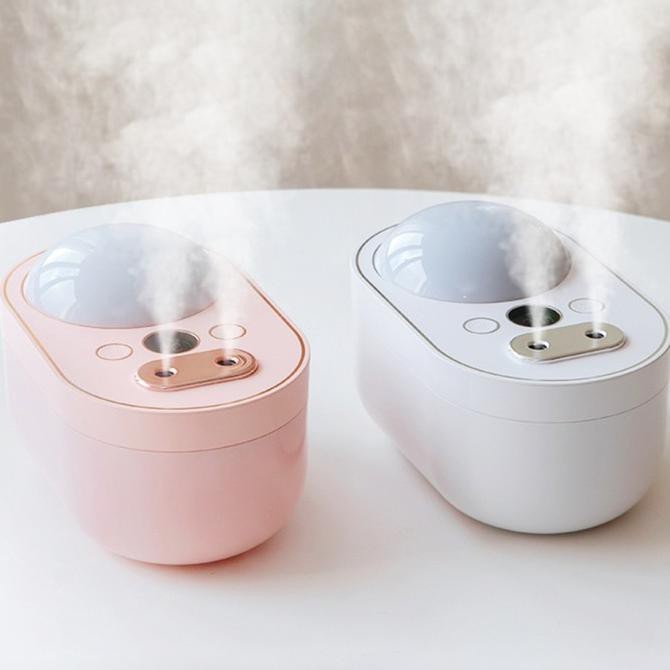 Air Humidifier Double Spray Aromatheraphy Humidifier Proyektor Jumbo Aroma Diffuser